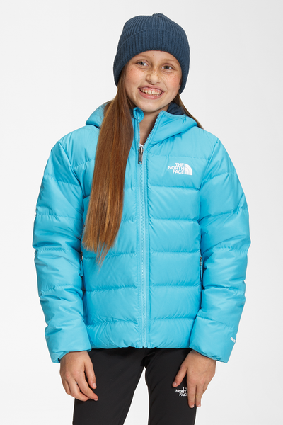 Girls Jacket North Face Reversible North Down Norse Blue
