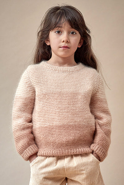 Kids Model Girls Sweater Louis Louise Berlingotte