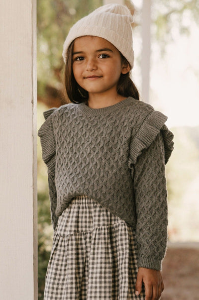 Girls and Baby Girl Sweater Rylee + Cru La Reina Sweater