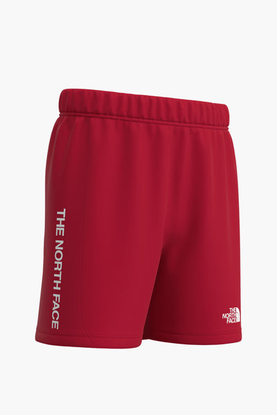 Boys Shorts North Face Never Stop Training - Red
