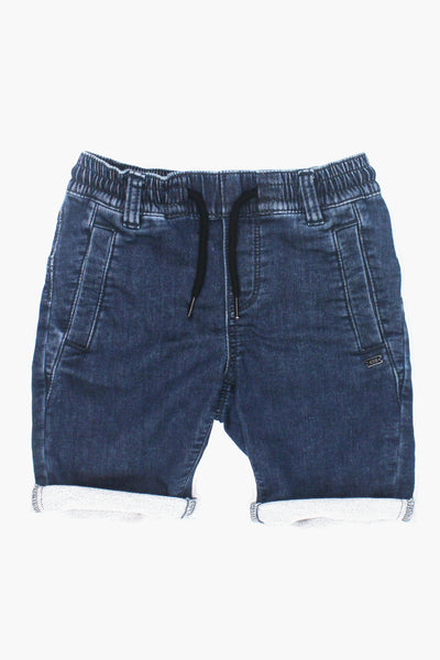 Boys Shorts IKKS Pull-Up - Denim Blue