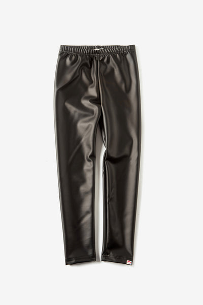 Appaman Shiny Black Leggings